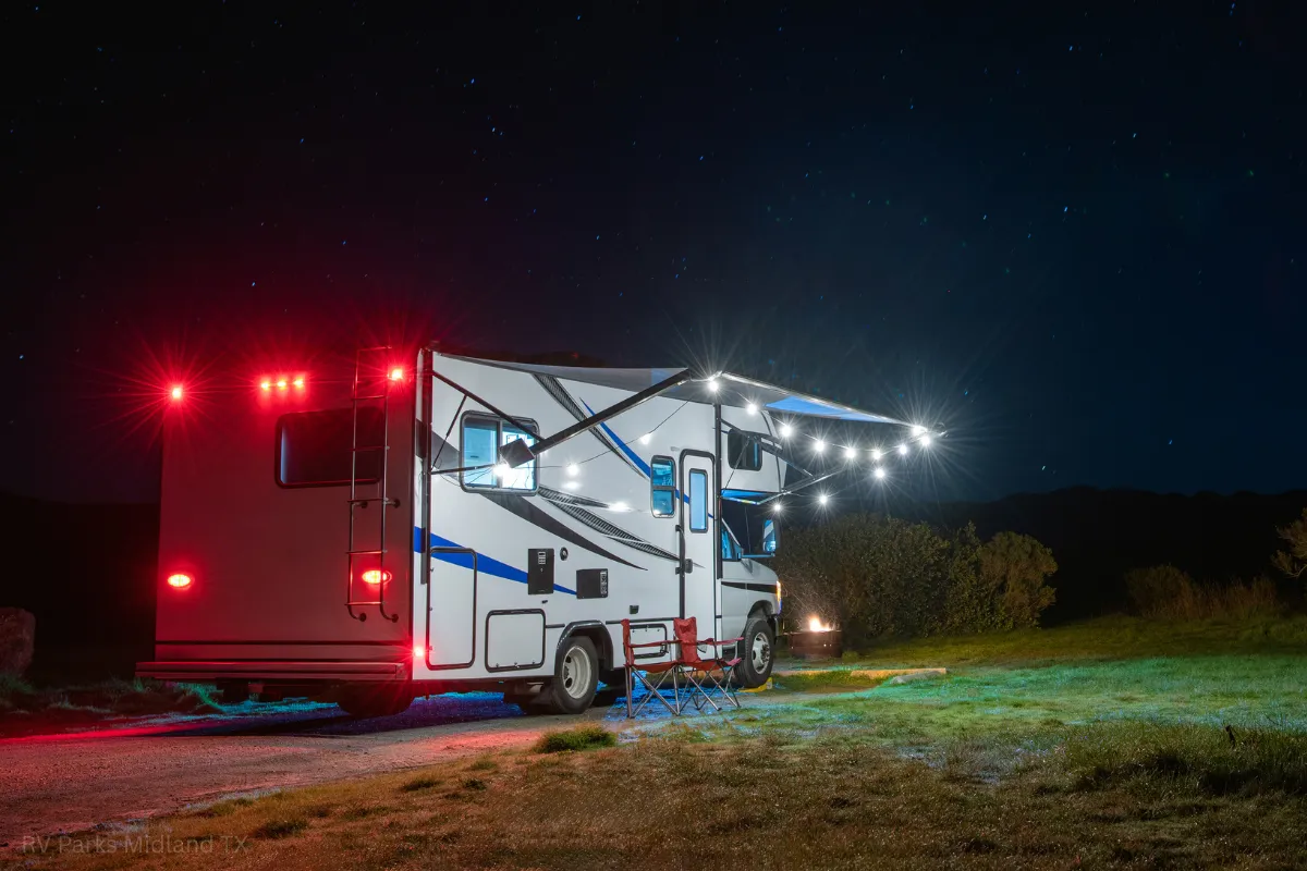 rv camping in winter